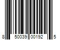 Barcode Image for UPC code 850039001925