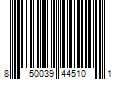 Barcode Image for UPC code 850039445101