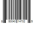 Barcode Image for UPC code 850040147025