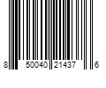 Barcode Image for UPC code 850040214376