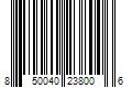 Barcode Image for UPC code 850040238006