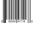 Barcode Image for UPC code 850040471168