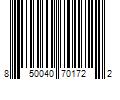 Barcode Image for UPC code 850040701722