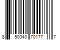 Barcode Image for UPC code 850040701777