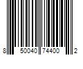 Barcode Image for UPC code 850040744002