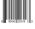 Barcode Image for UPC code 850042203163