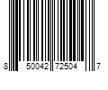 Barcode Image for UPC code 850042725047