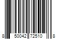 Barcode Image for UPC code 850042725108