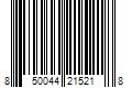 Barcode Image for UPC code 850044215218