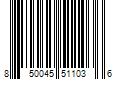 Barcode Image for UPC code 850045511036