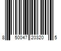 Barcode Image for UPC code 850047203205