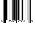 Barcode Image for UPC code 850047474315