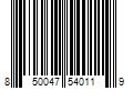 Barcode Image for UPC code 850047540119