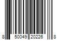 Barcode Image for UPC code 850049202268