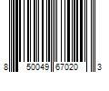 Barcode Image for UPC code 850049670203