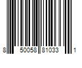 Barcode Image for UPC code 850058810331