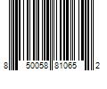 Barcode Image for UPC code 850058810652