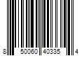 Barcode Image for UPC code 850060403354