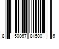 Barcode Image for UPC code 850067815006