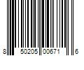 Barcode Image for UPC code 850205006716