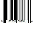 Barcode Image for UPC code 850258008514