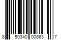 Barcode Image for UPC code 850340008637