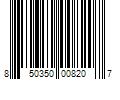 Barcode Image for UPC code 850350008207