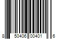 Barcode Image for UPC code 850406004016