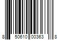 Barcode Image for UPC code 850610003638