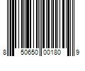 Barcode Image for UPC code 850650001809