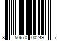 Barcode Image for UPC code 850670002497