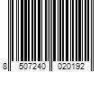 Barcode Image for UPC code 8507240020192