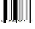 Barcode Image for UPC code 850998000151