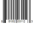 Barcode Image for UPC code 851002031123