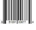 Barcode Image for UPC code 851091006774