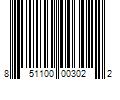 Barcode Image for UPC code 851100003022