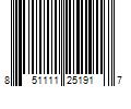 Barcode Image for UPC code 851111251917