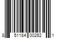 Barcode Image for UPC code 851184002621