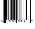 Barcode Image for UPC code 851243007147