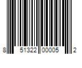 Barcode Image for UPC code 851322000052