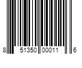 Barcode Image for UPC code 851350000116