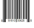 Barcode Image for UPC code 851510006255