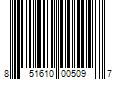 Barcode Image for UPC code 851610005097