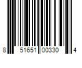 Barcode Image for UPC code 851651003304