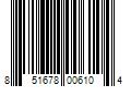 Barcode Image for UPC code 851678006104