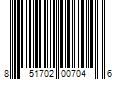 Barcode Image for UPC code 851702007046