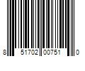 Barcode Image for UPC code 851702007510