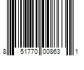 Barcode Image for UPC code 851770008631