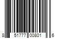 Barcode Image for UPC code 851777008016