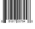 Barcode Image for UPC code 851817007948